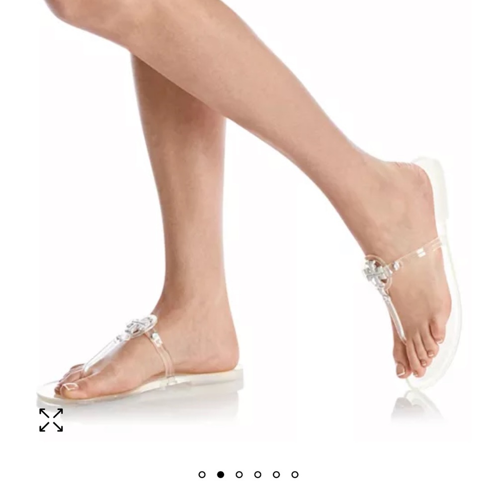 COPY - Clear Tory Burch jelly sandals